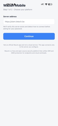 Wazuh Mobile Screenshot 2 of 6