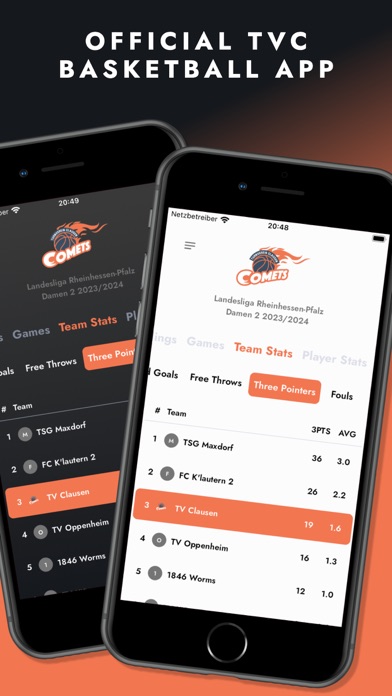 TVC Comets Screenshot