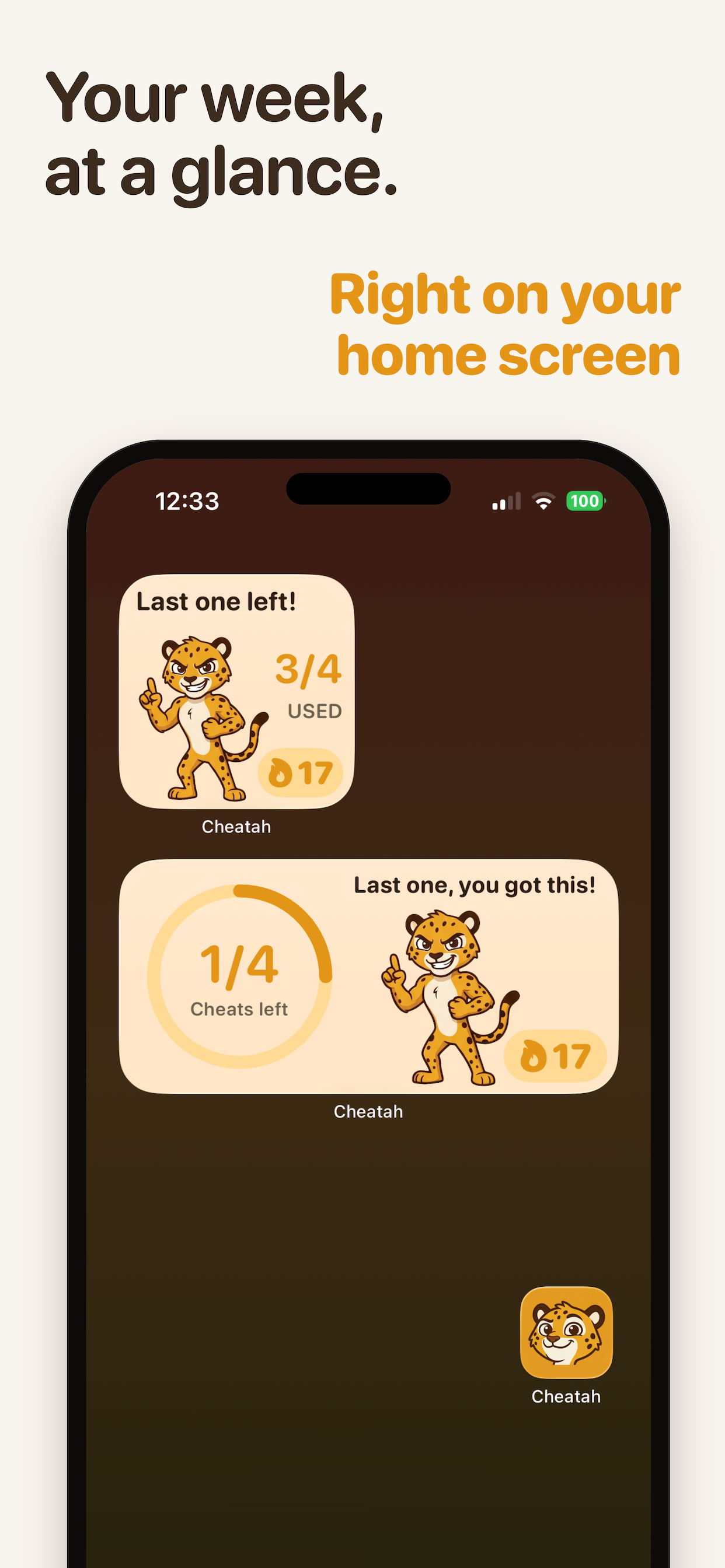 Cheatah: Cheat Meal Tracker screenshot 8