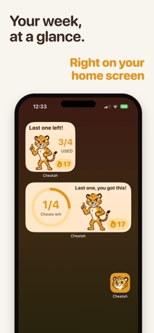 Cheatah: Cheat Meal Tracker Screenshot 8 of 8