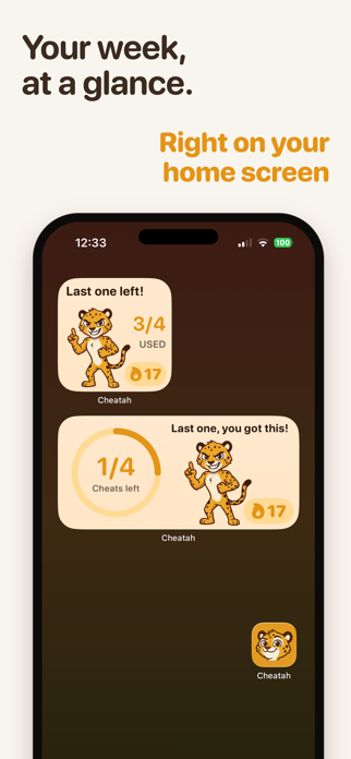 Cheatah: Cheat Meal Tracker Screenshot 8 of 8