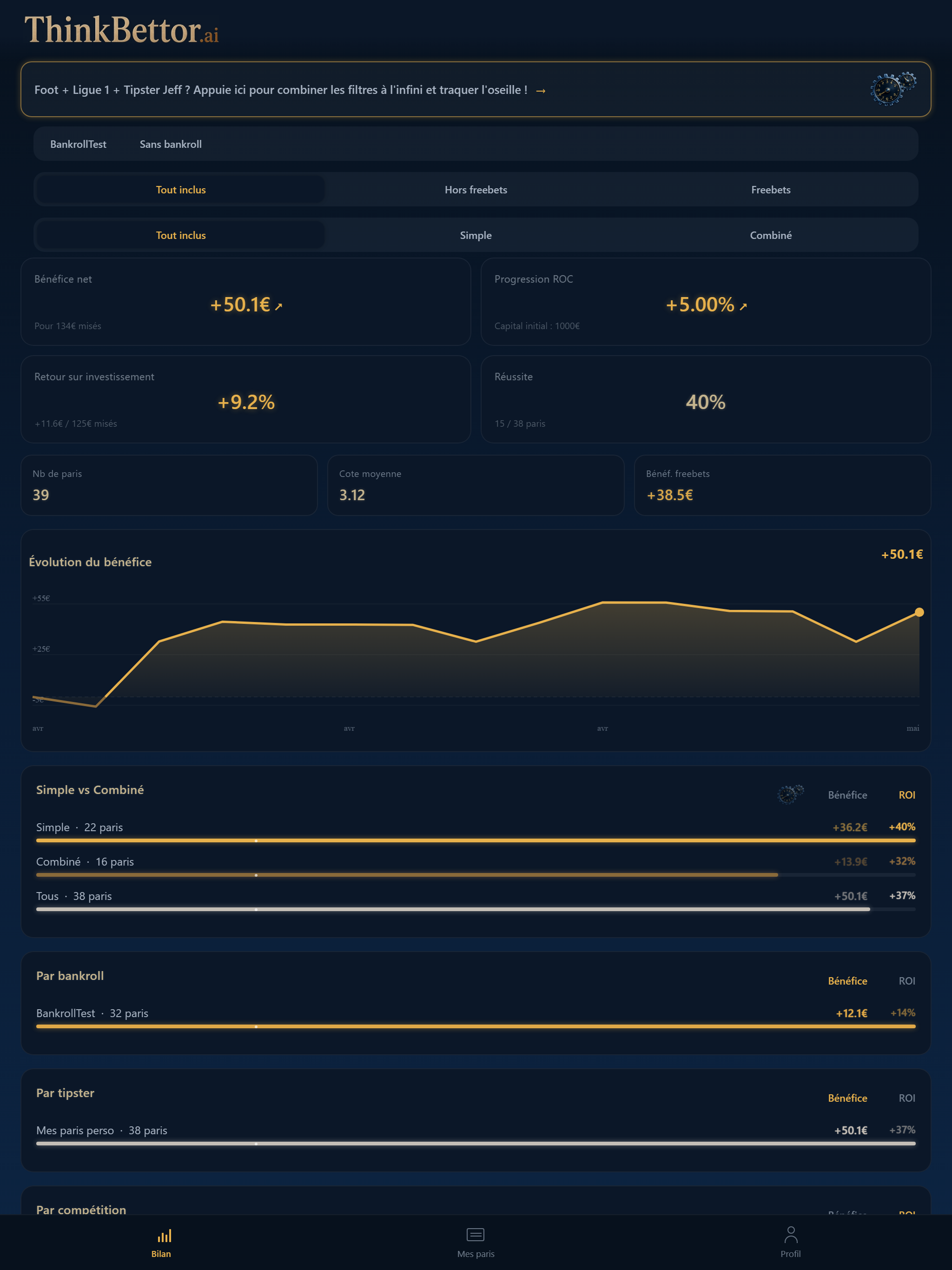 ThinkBettor screenshot 11