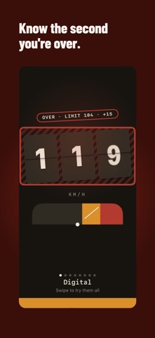 Roadmeter: GPS Speedometer HUD Screenshot 2 of 8