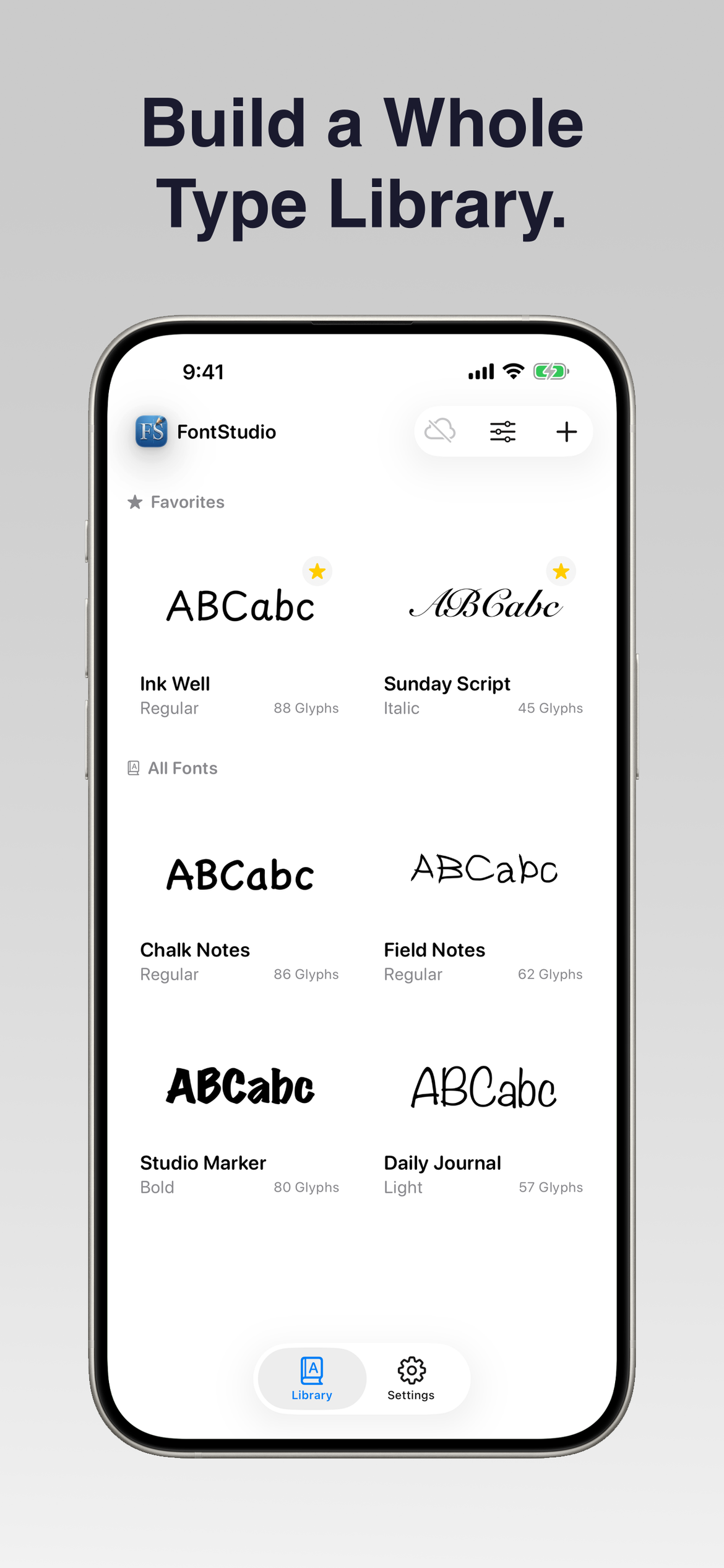 FontStudio app screenshot 3