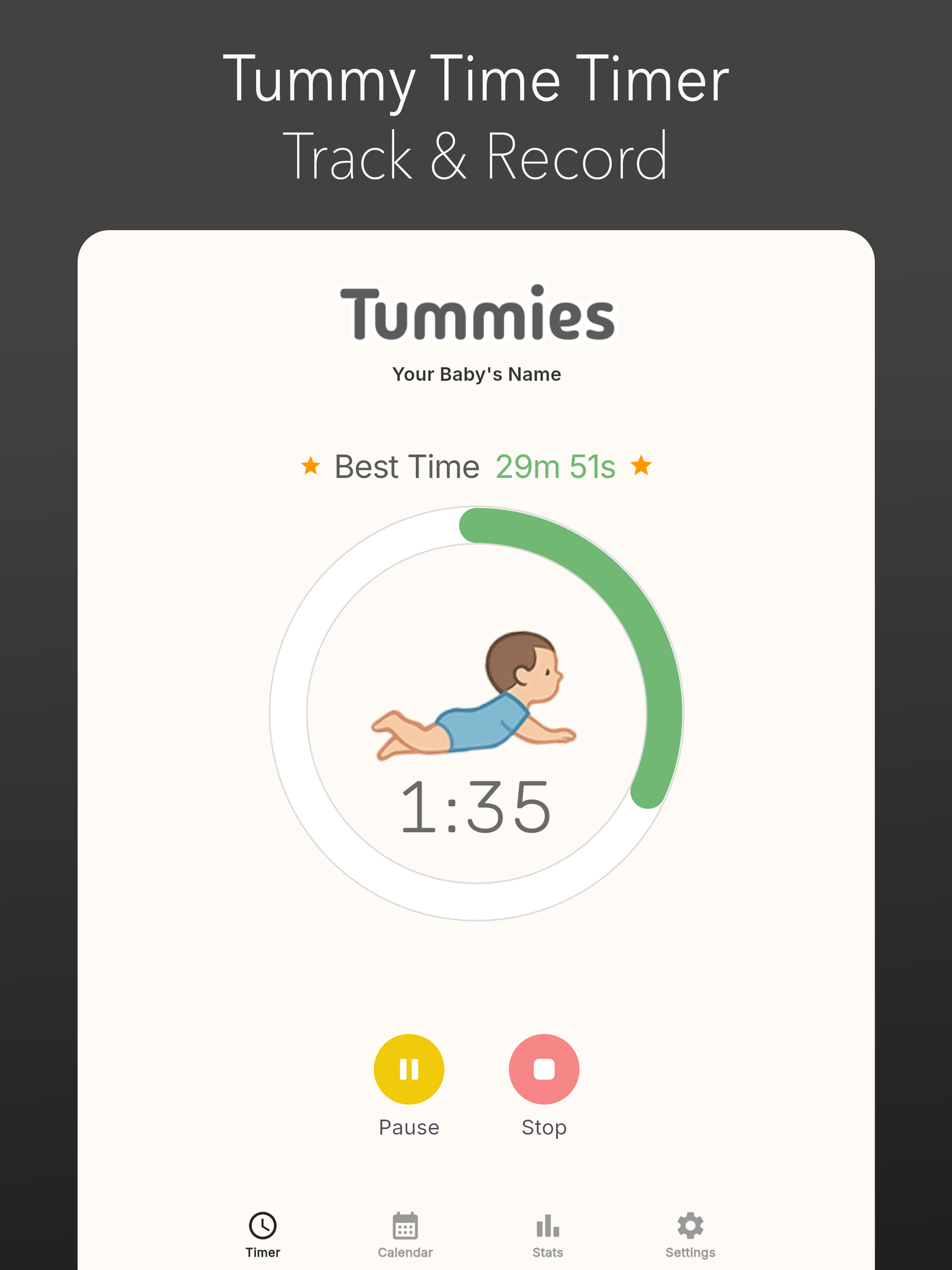 Tummies: Tummy Time Tracker