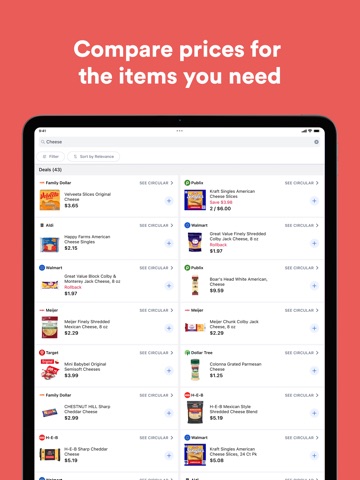 Flipp: Shop Grocery Deals iPad screenshot