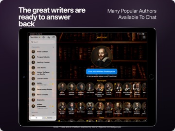 Text With Authors iPad screenshot