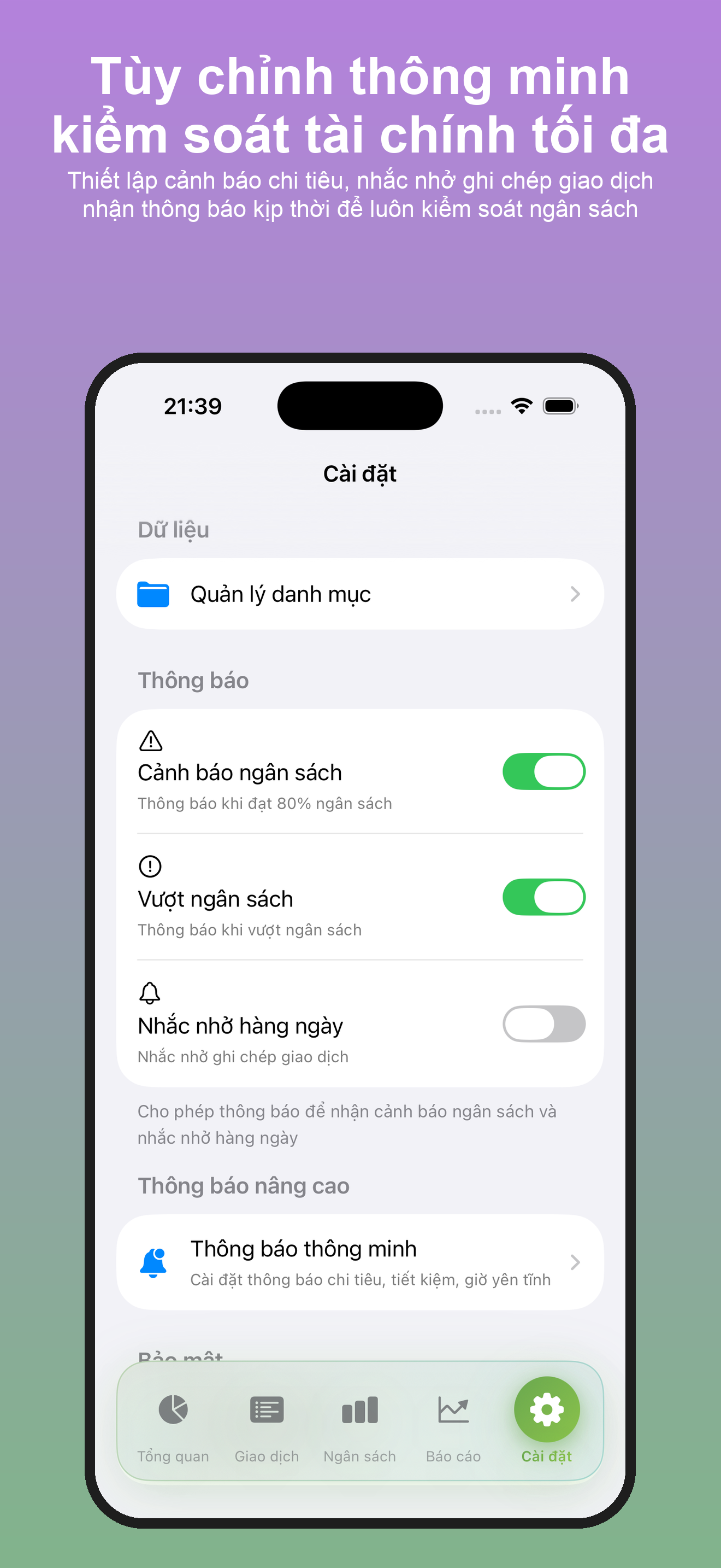 Wealthy - Quản lý chi tiêu screenshot 5