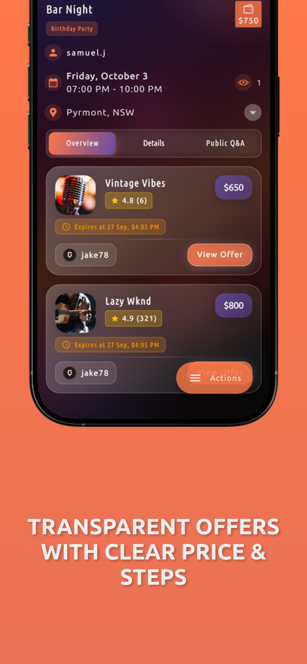 GigWizard: Book Live Music screenshot 4