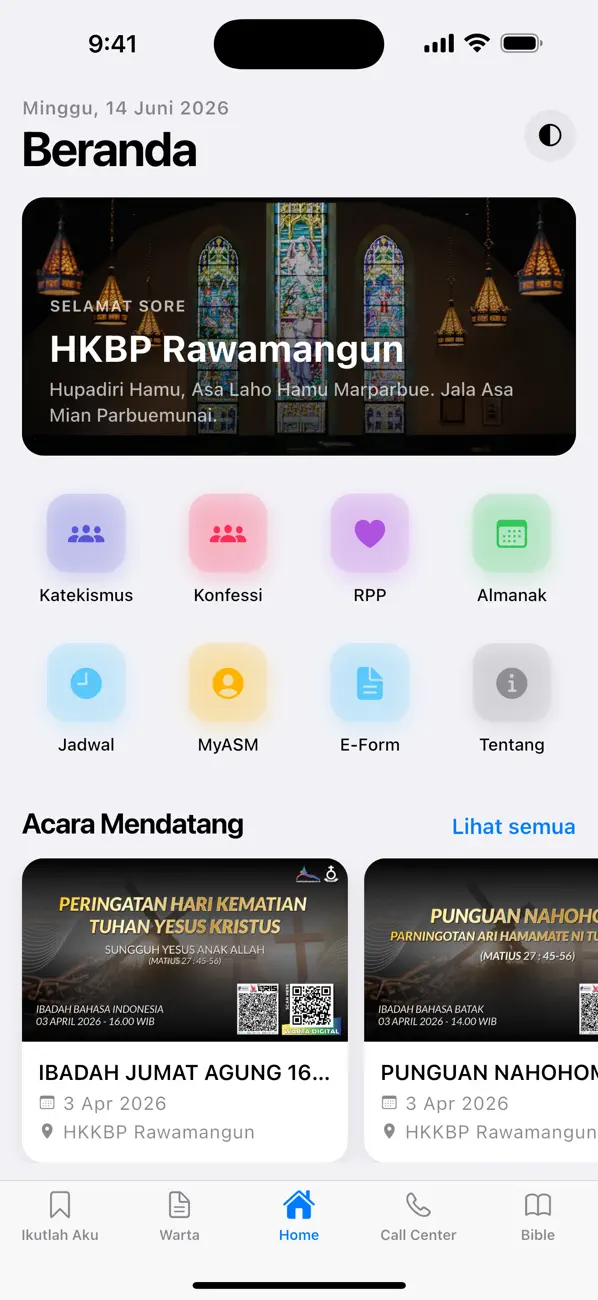 Screenshot #1 pour HKBPRAWAMANGUN.ID