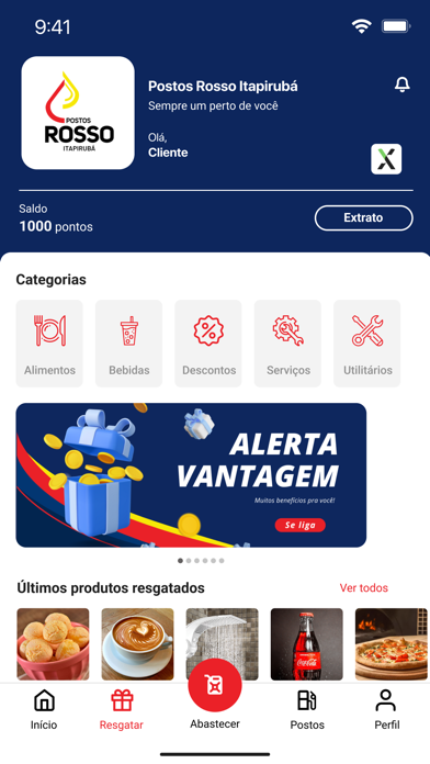 Postos Rosso Itapirubá Screenshot