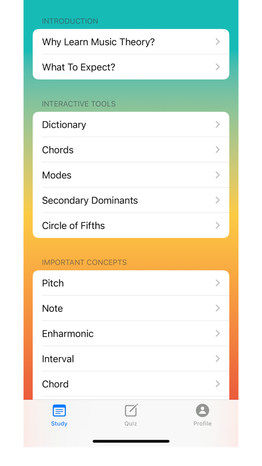 #1. Memorize Music Theory (iOS) 由: Erik Brown