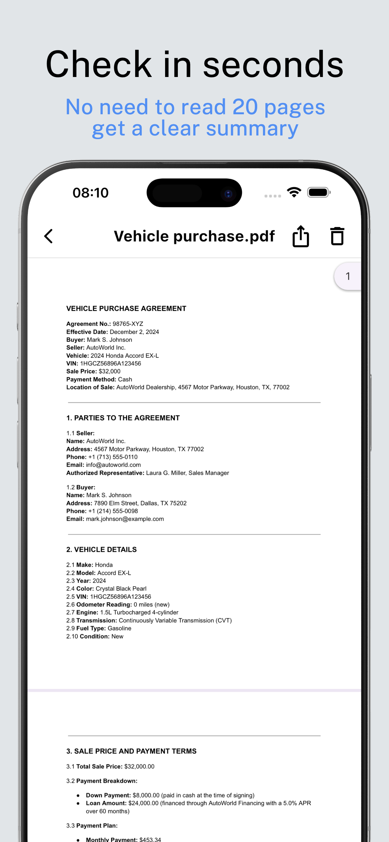 DocSpy — AI Document Checker
