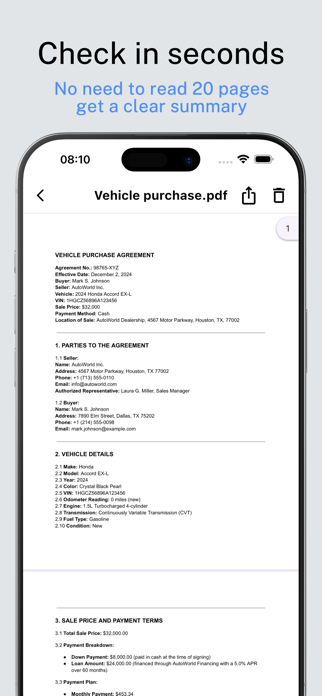 DocSpy — AI Document Checker Screenshot 5 of 5