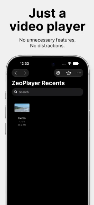 ZeoPlayer screenshot 2