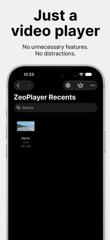 ZeoPlayer screenshot 2