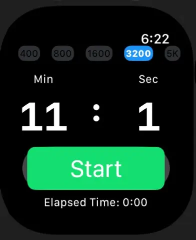 400M-5K Pacing screenshot 4