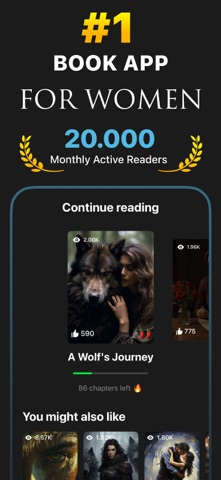 Onmistory: Romance Novels iPhone screenshot