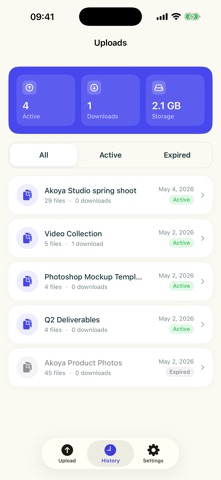 ZappFiles: Send Large Files Screenshot 5 of 6
