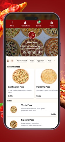 Pizza Imm | بيتزا إمم iPhone screenshot