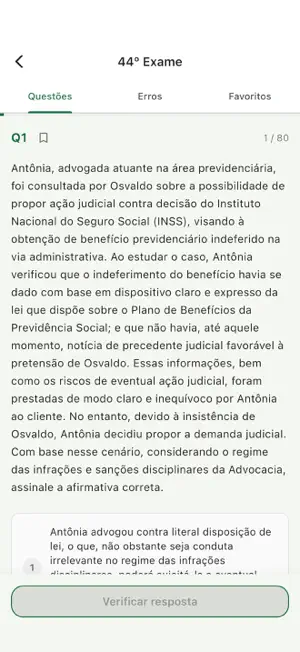 Aprova OAB screenshot 2