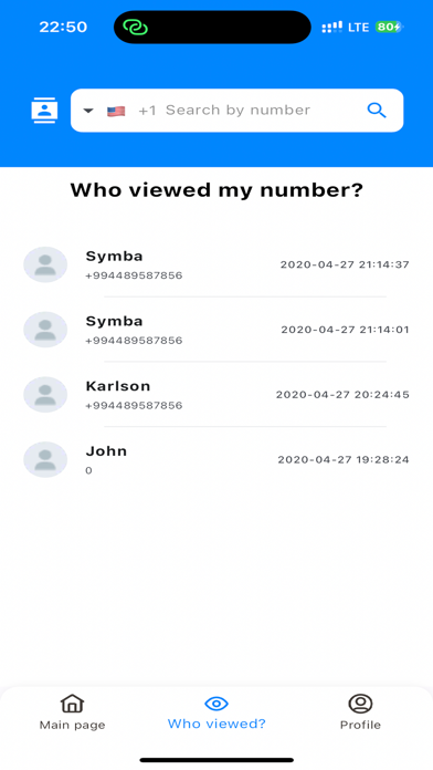 Getcaller iPhone screenshot 3 - Utilities app