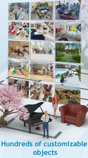Keyplan 3D Lite - Home design screenshot 3