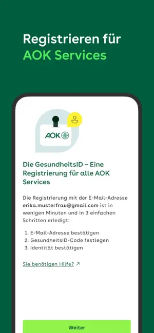AOK Ident iPhone screenshot 1