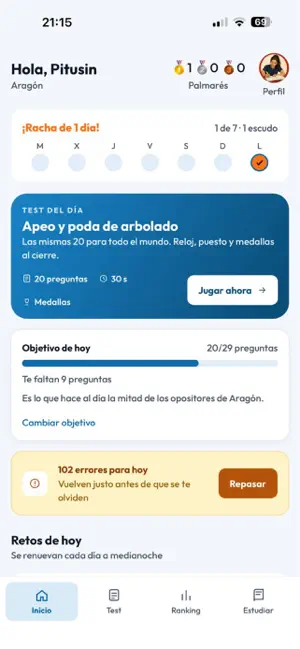 Plaza fija: Oposición Bombero screenshot 4