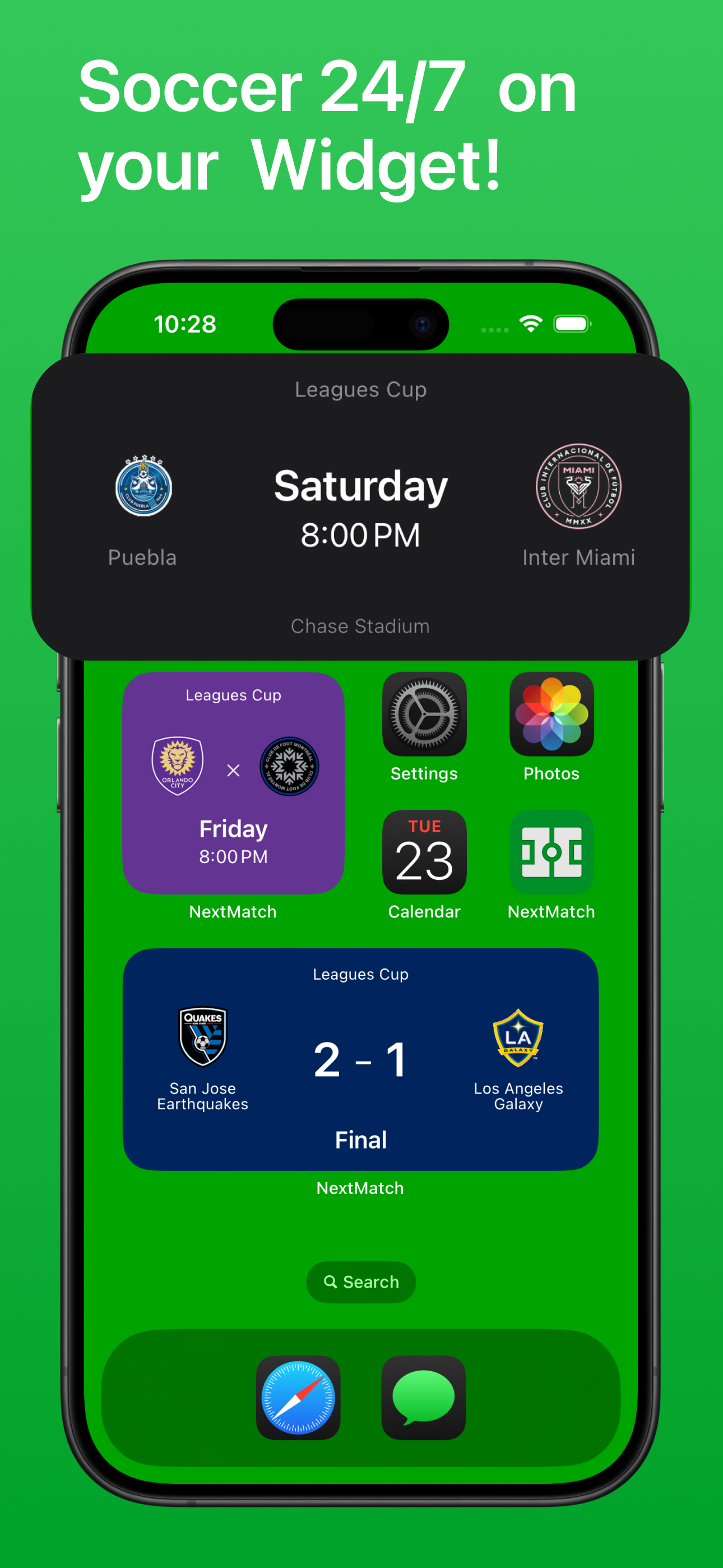 NextMatch Soccer Live Widgets