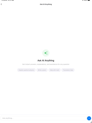 TypeAI: AI Writing Keyboard iPad screenshot
