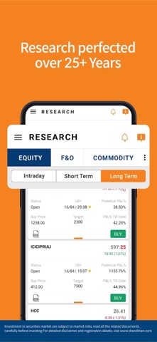 Mirae Asset Sharekhan: Stocks iPhone screenshot
