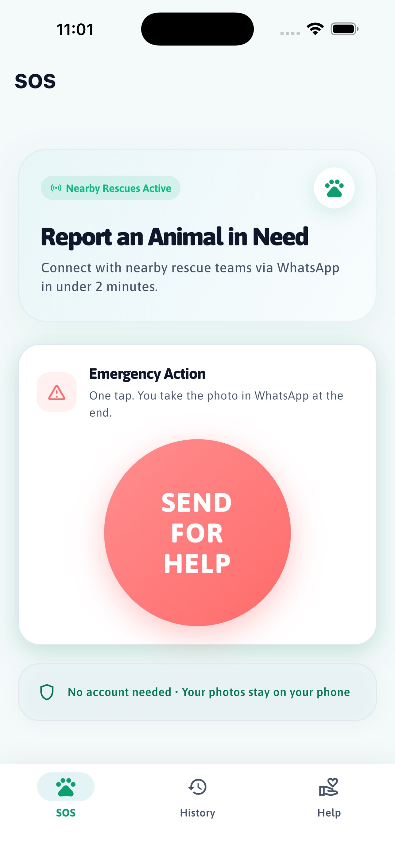 Screenshot 2 of RescuePawtal