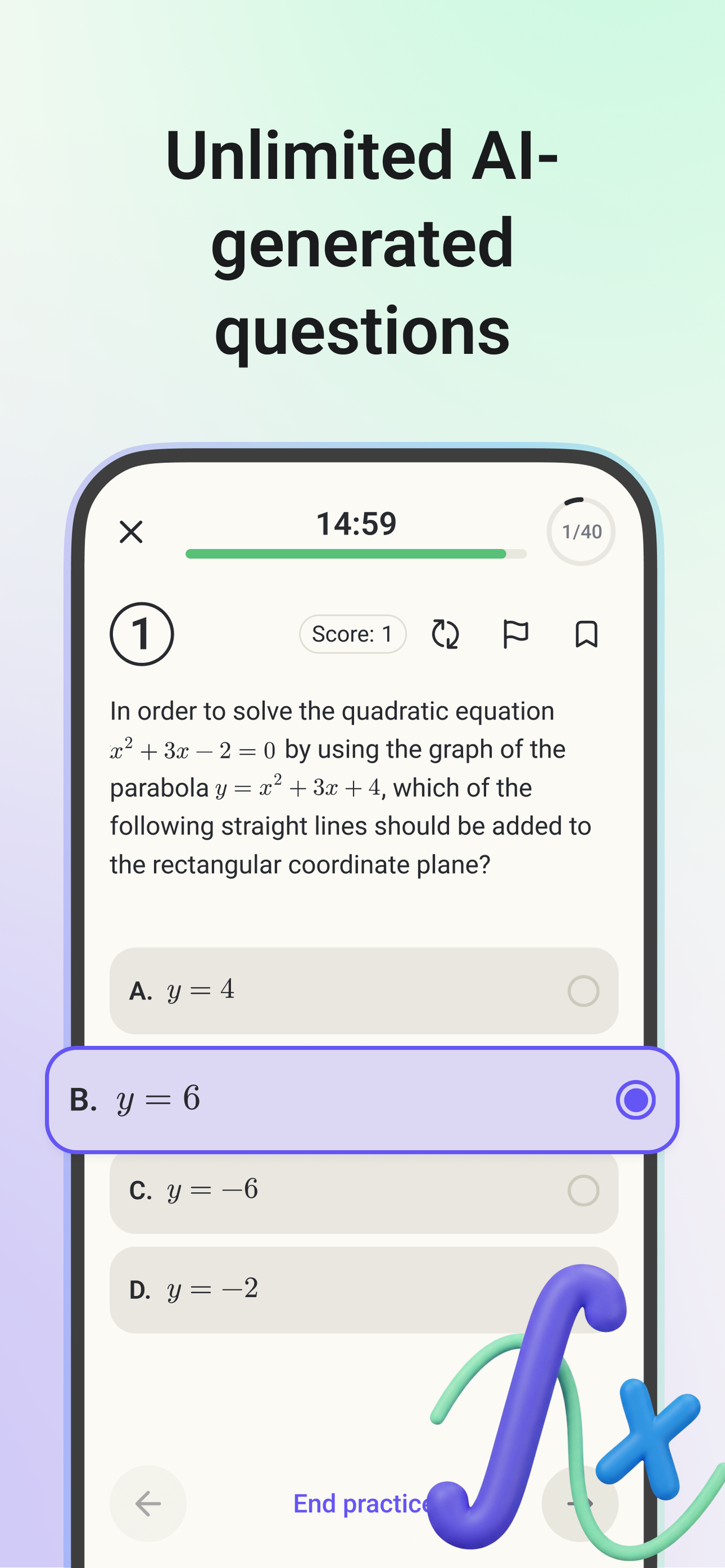 thinka - AI Practice Platform screenshot 2