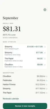 SubTrack: Subscription Finder screenshot 2