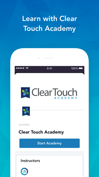 Clear Touch Experience Screenshot