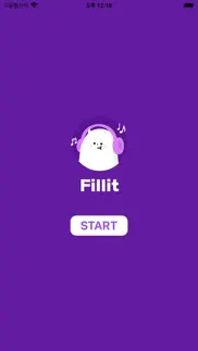 fillit - kpop lyrics quiz game iphone screenshot 1