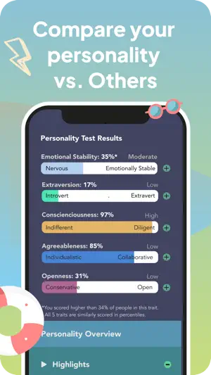 Trauma Test, Personality Tests screenshot 2