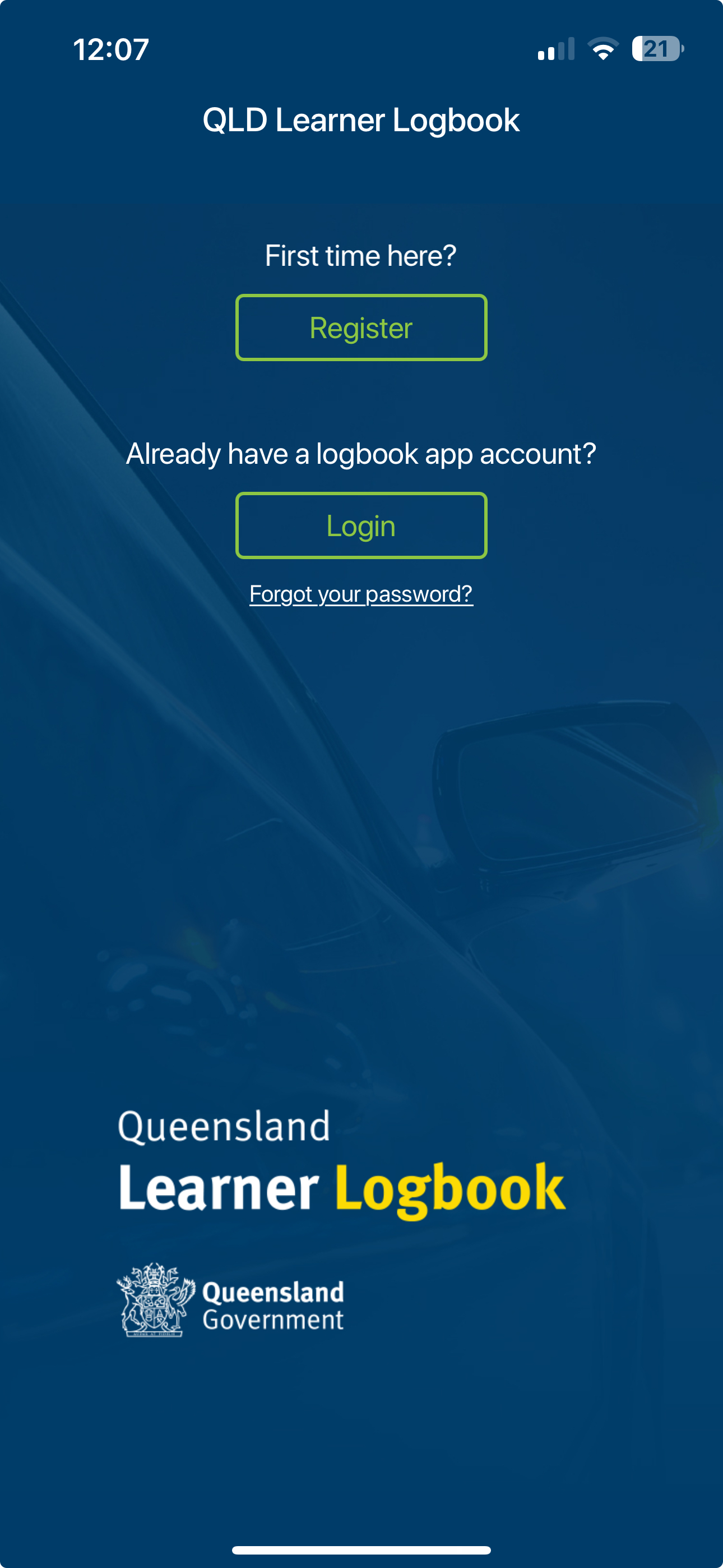 QLD Learner Logbook