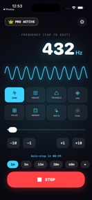Frequency Generator - Hz Sound screenshot