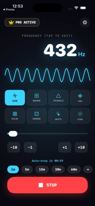 Frequency Generator - Hz Sound screenshot 2