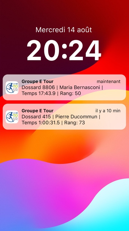 Groupe E Tour