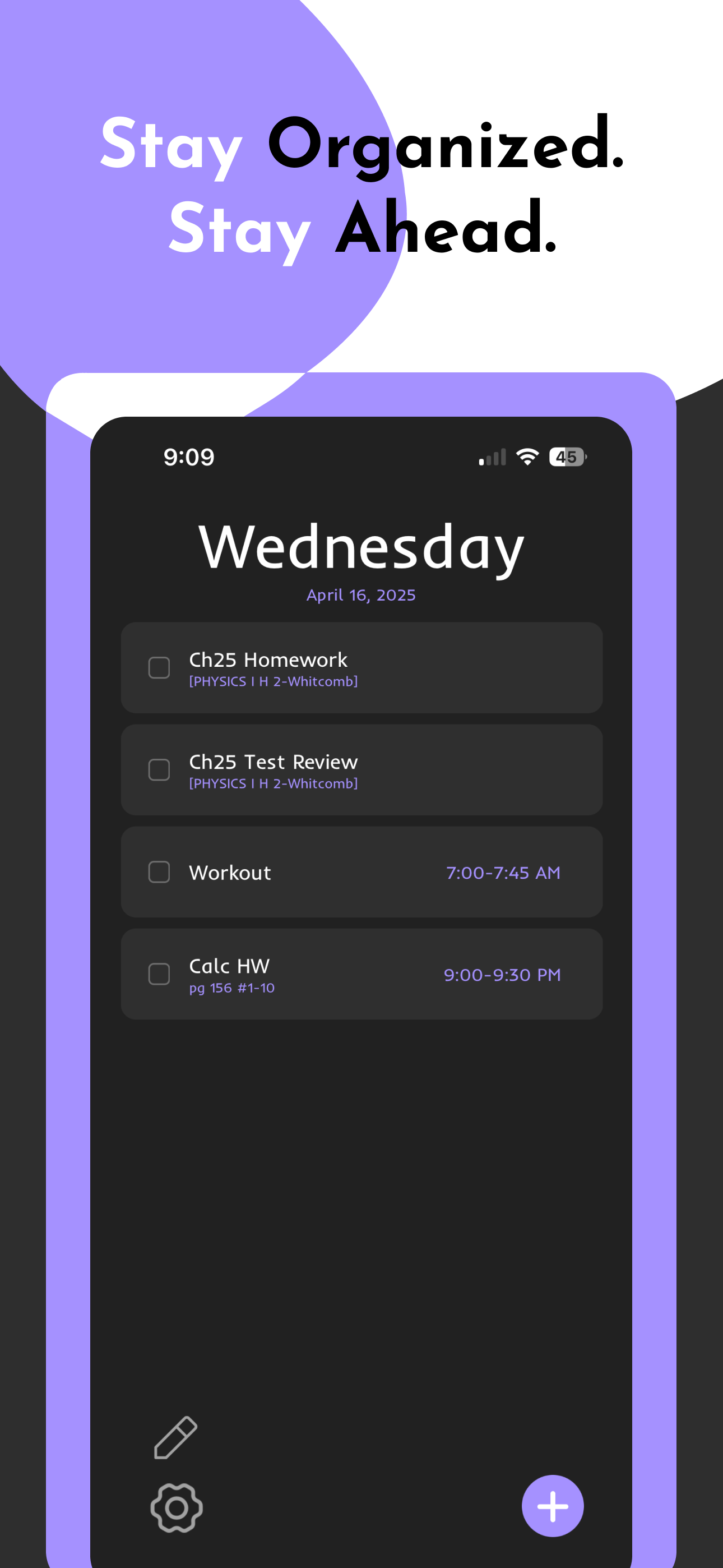 Luna.List: To Do for Students