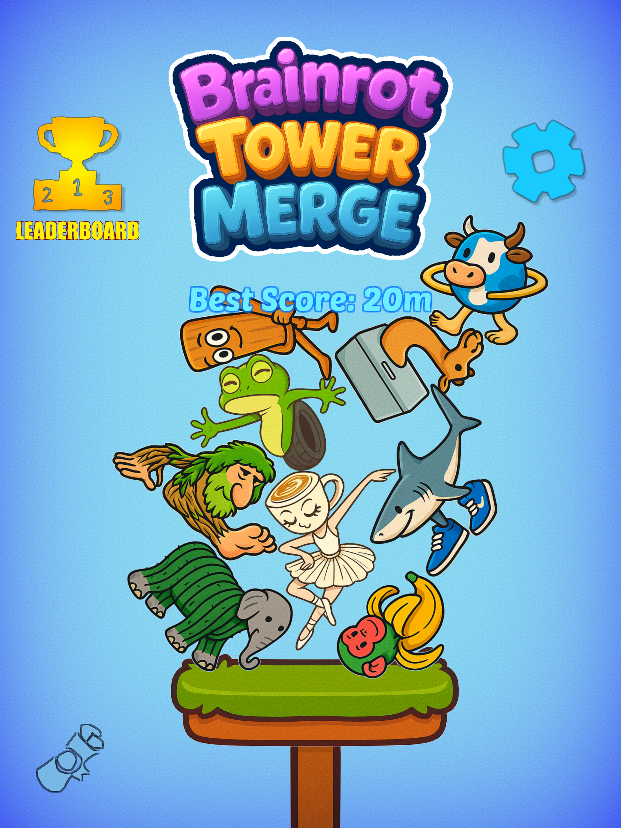 Brainrot Tower Merge