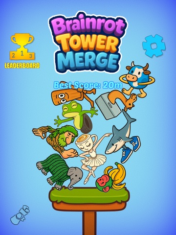 Brainrot Tower Merge iPad screenshot