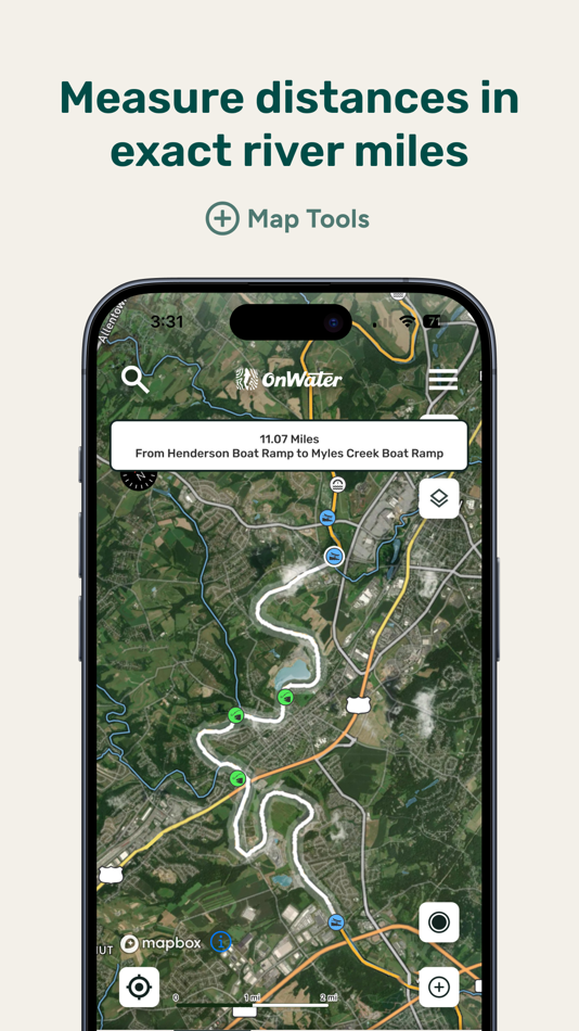 #2. onWater Fish Maps & Forecast (iOS) 由: OnWater, LLC