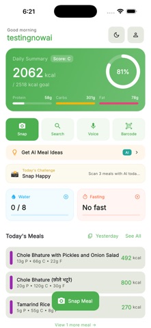 Dietlytics: AI Calorie Counter Screenshot 1 of 10