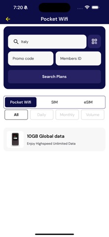 EUwifi screenshot