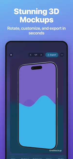 OneMockup - Make Custom Mockup screenshot 2