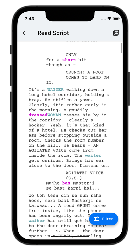 Studiovity - Film Screenplay - 1.6.3 - (iOS)